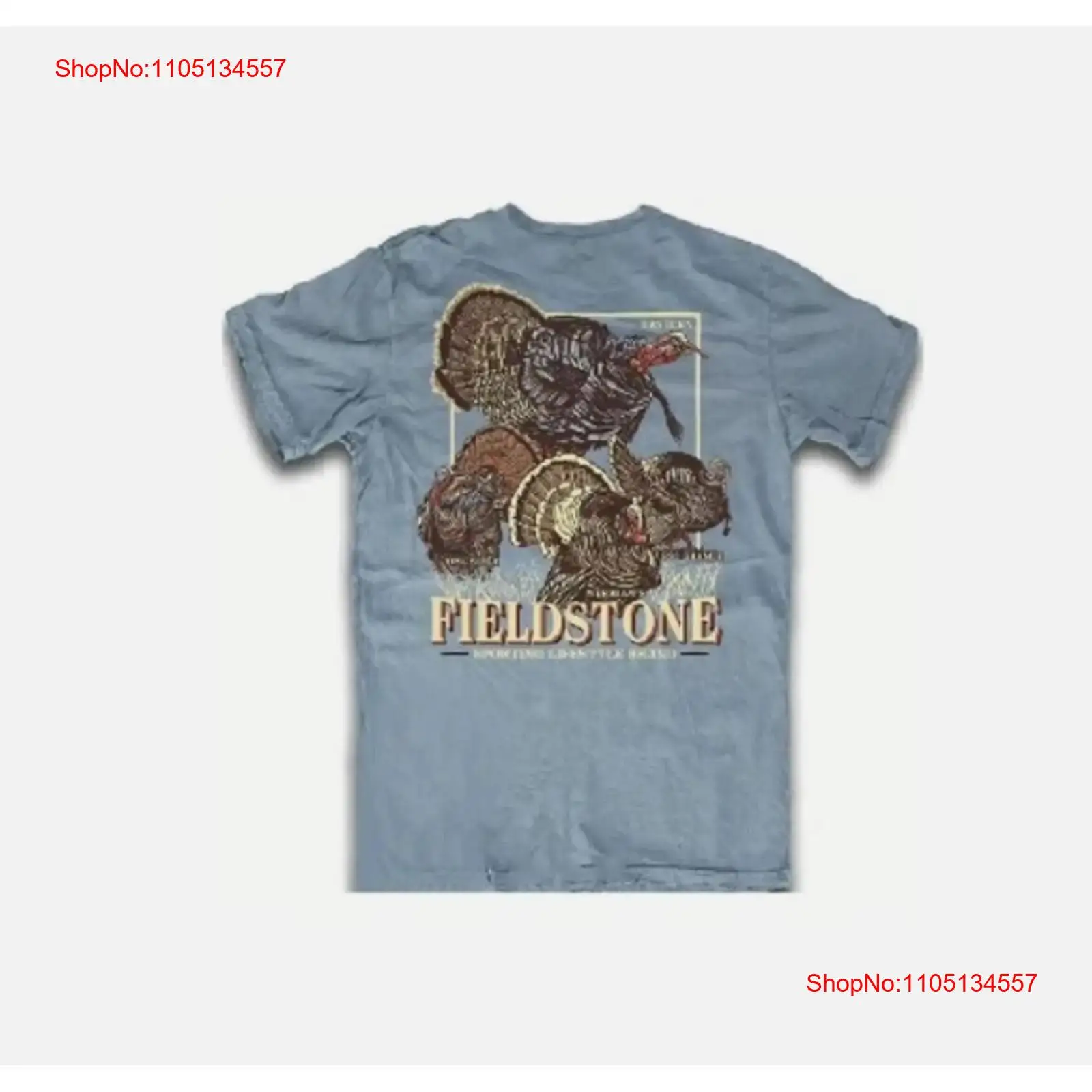 Wildman Hunting & Outdoor Polokwane - เสื้อยืดลาย Fieldstone Turkey Hunting Grand Slam