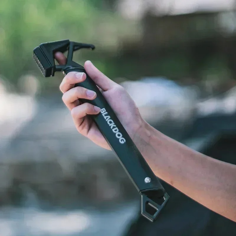 Outdoor Hunting Dog Supply - BLACKDOG ค่ายแฮมเมอร์ เครื่องมือเอาตัวรอด อุปกรณ์กลางแจ้งน้ำหนักเบาพิเศษ ฉุกเฉิน มัลติฟังก์ชั่น