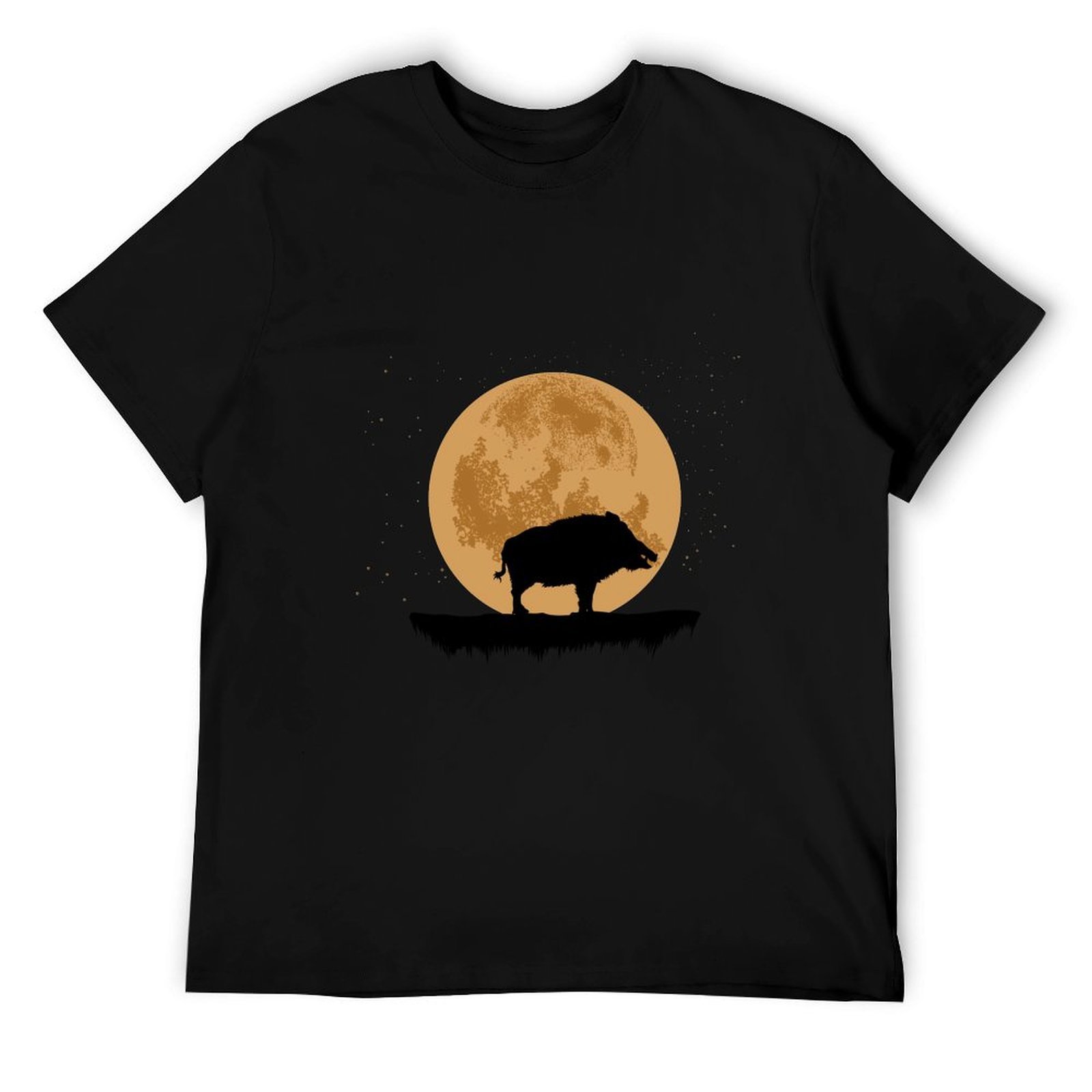Wildman Hunting & Outdoor Polokwane - เสื้อยืดลายหมูป่า ขนหมูป่า เสื้อยืดลายวัว เสื้อยืดผู้ชาย เสื้อยืดฤดูร้อน