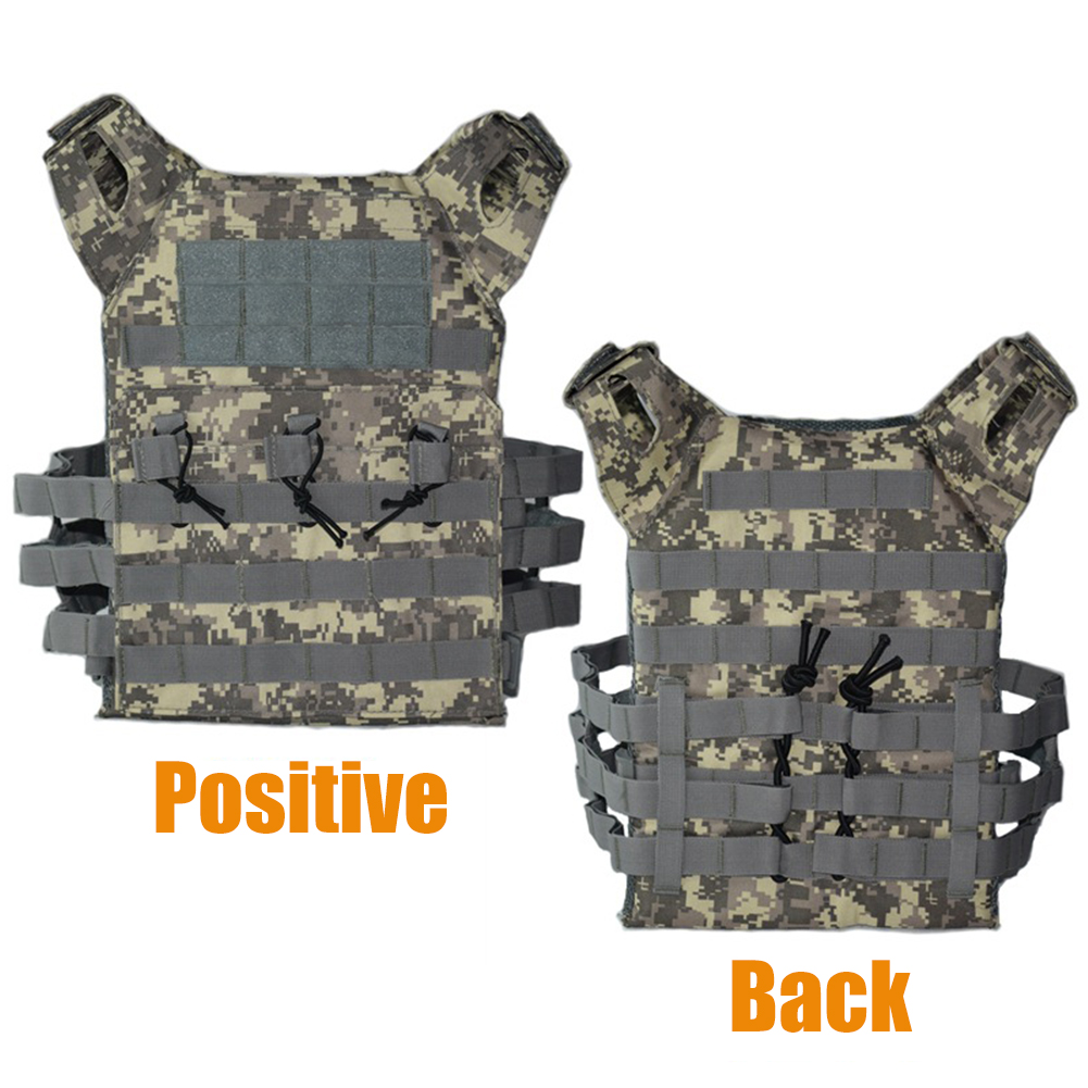 เสื้อกั๊กยุทธวิธีทหารน้ำหนักเบ - Hunting Outdoor Game บทวิจารณ์และราคา