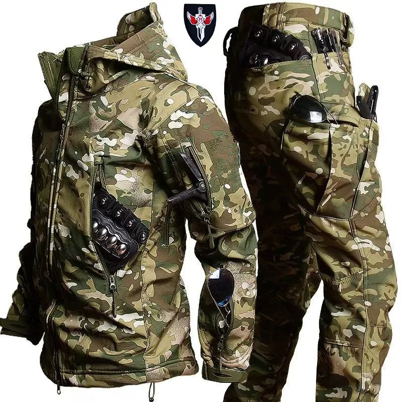 เสื้อแจ็คเก็ตพรางลายแบบซอฟต์เช - Outdoor Hunting Hoodie บทวิจารณ์และราคา