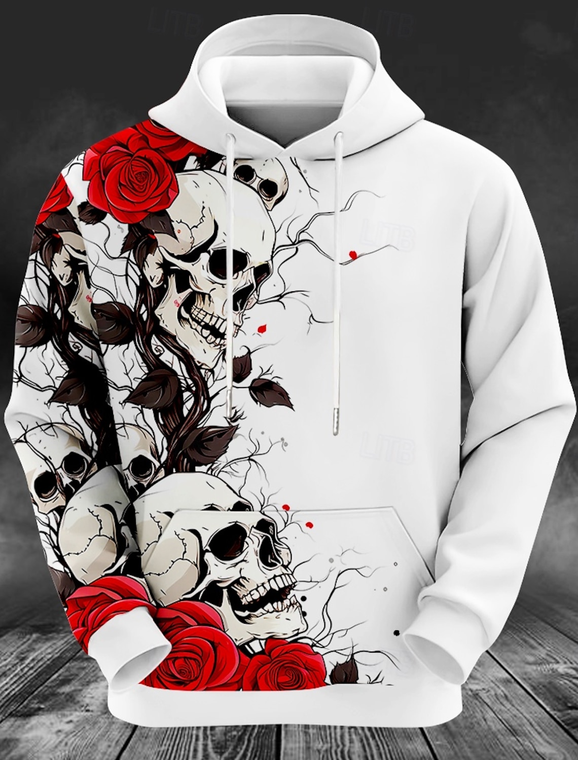 เสื้อฮู้ดดี้ลายกวางสำหรับผู้ชา - Outdoor Hunting Hoodie บทวิจารณ์และราคา