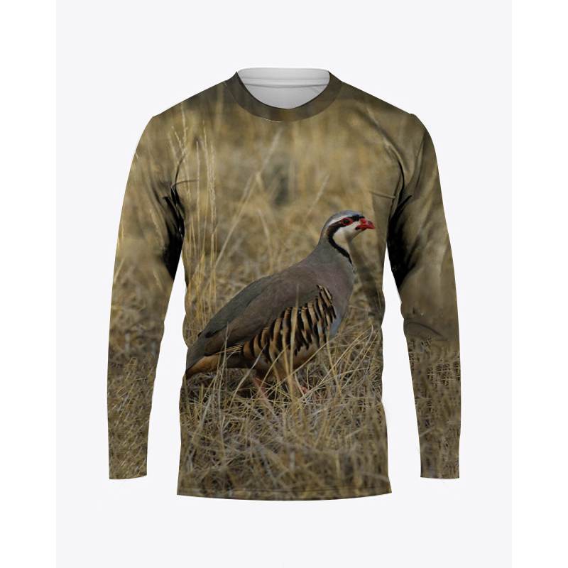 เสื้อยืดคอกลมลายพรางสำหรับผู้ช - Hunting Quail บทวิจารณ์และราคา