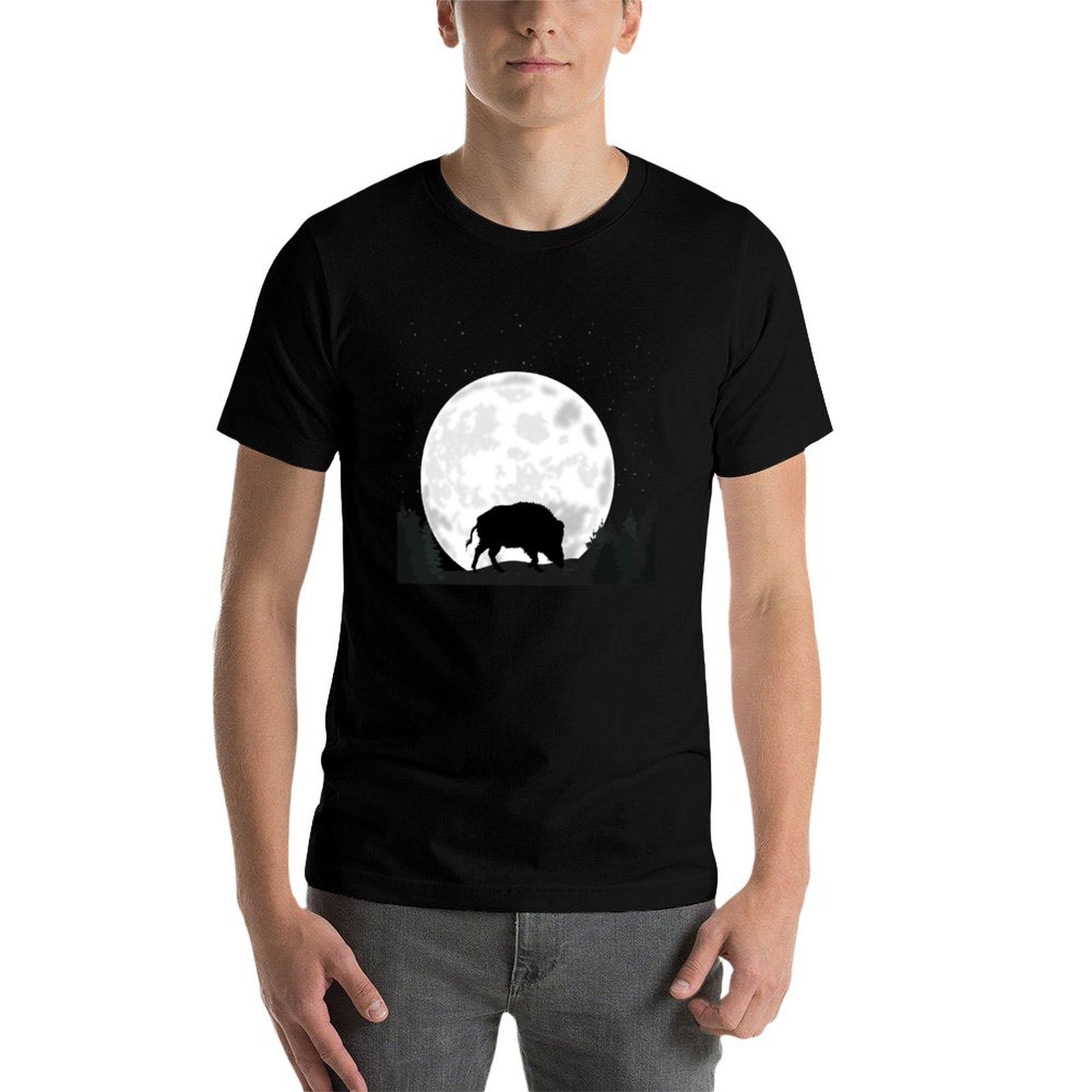 เสื้อยืดลายหมูป่า ขนหมูป่า เสื - Wildman Hunting & Outdoor Polokwane บทวิจารณ์และราคา