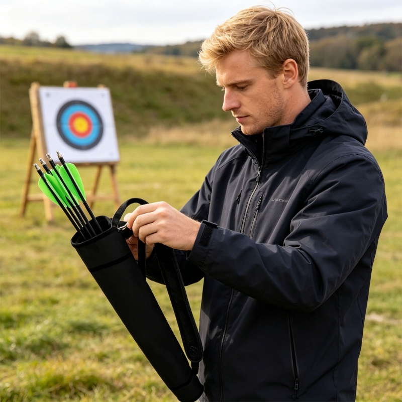 ยิงธนูผู้ถือผู้ใหญ่ลูกศร Quive - Quiver Arrow Back บทวิจารณ์และราคา