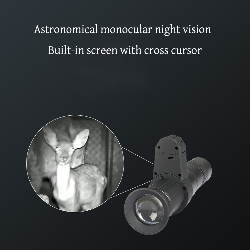แว่นตาอินฟราเรดมองกลางคืนแบบกั - Monocular Night Vision บทวิจารณ์และราคา