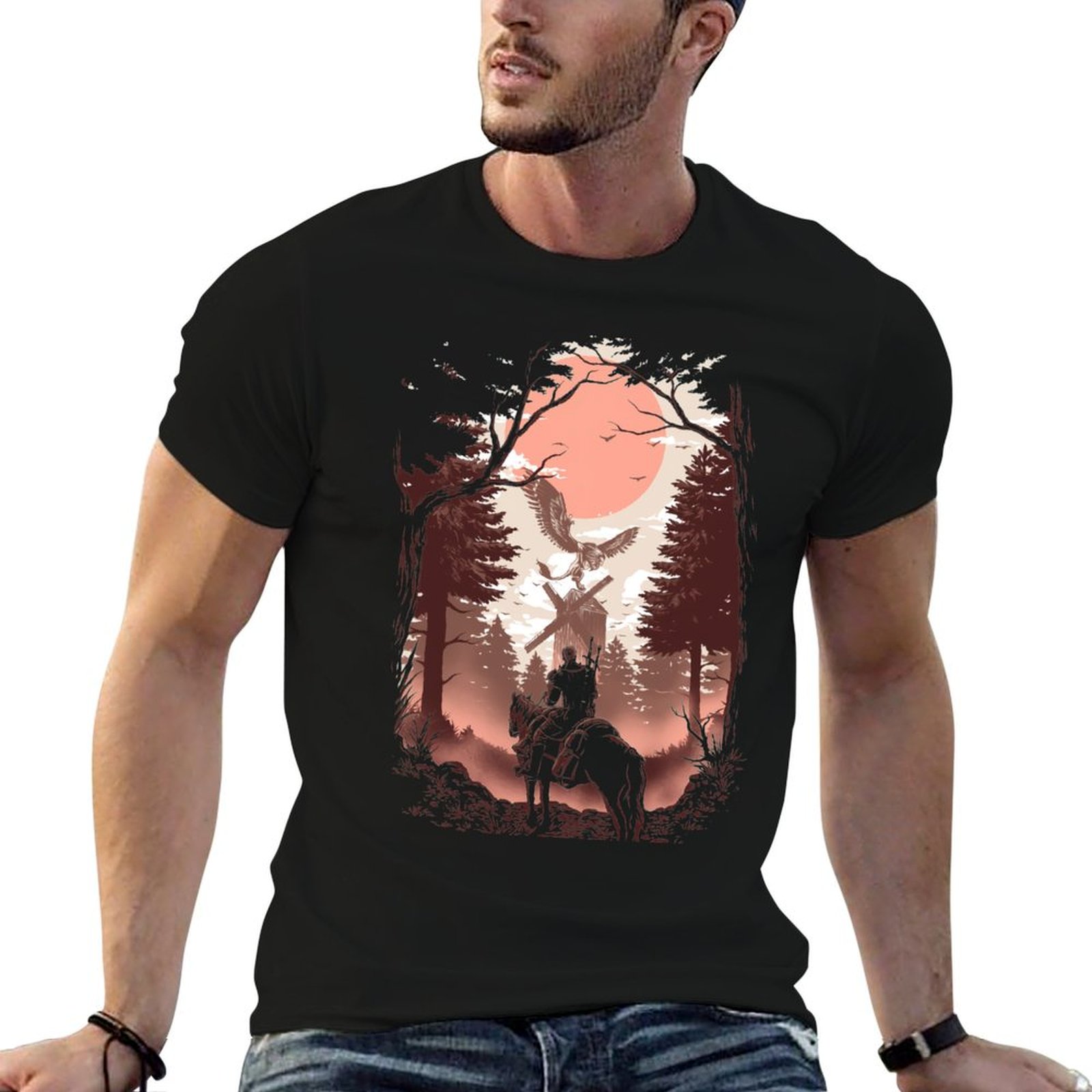 เสื้อยืด The Wild Hunt เสื้อยื - Wildman Hunting & Outdoor Polokwane บทวิจารณ์และราคา
