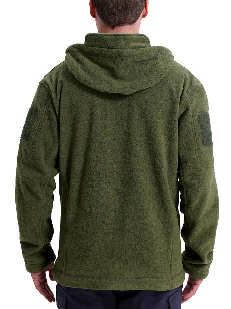 เสื้อแจ็คเก็ตผ้าฟลีซผู้ชายแบบย - Outdoor Hunting Hoodie บทวิจารณ์และราคา