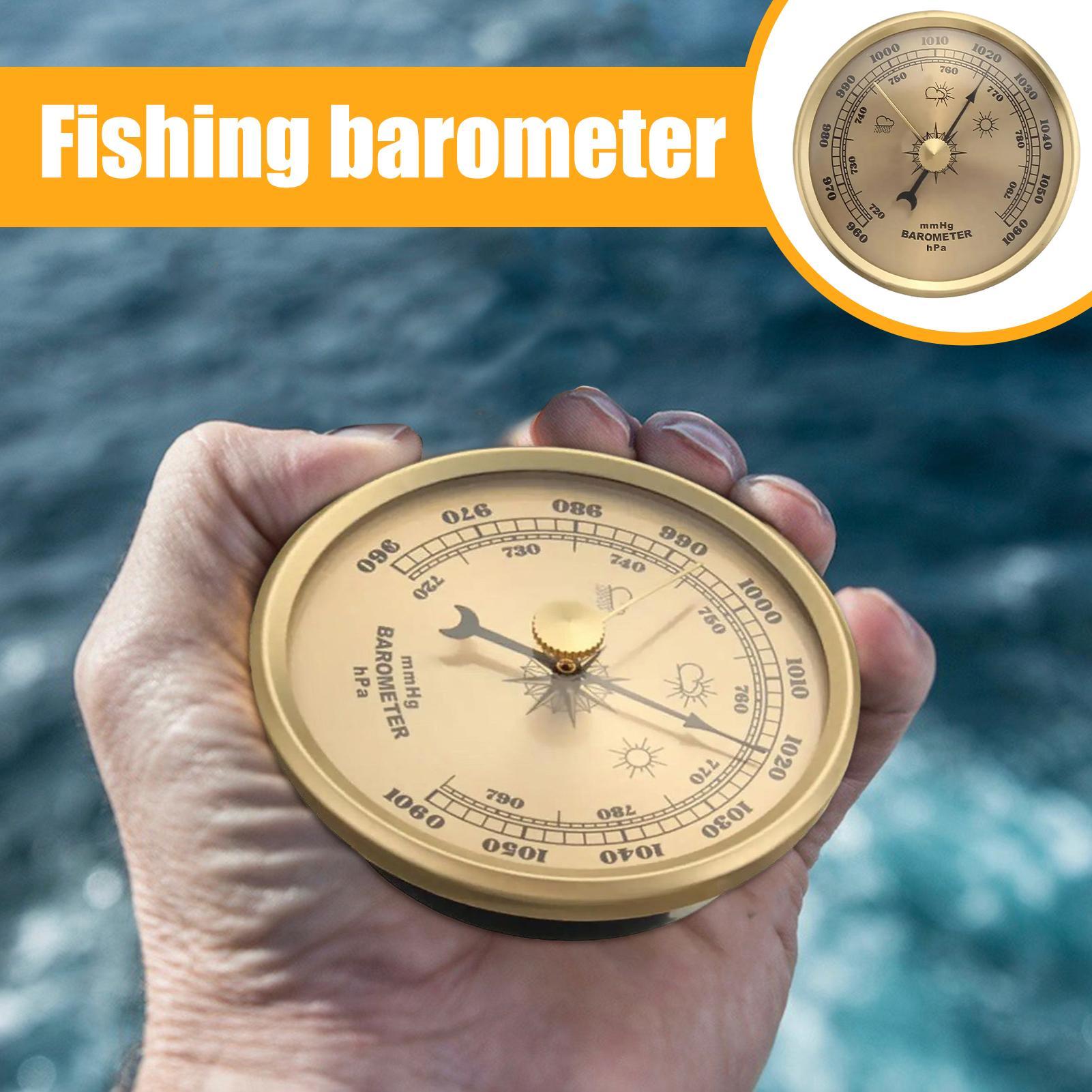 บารอมิเตอร์ตกปลา เกจวัดความดัน - Hunting Outdoor Thermometer บทวิจารณ์และราคา