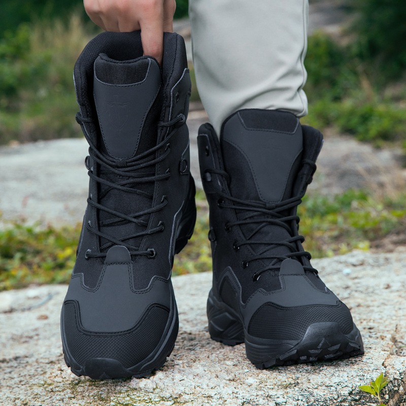 รองเท้าบูทผู้ชายแบบผูกเชือก สำ - Wildman Hunting & Outdoor Polokwane บทวิจารณ์และราคา