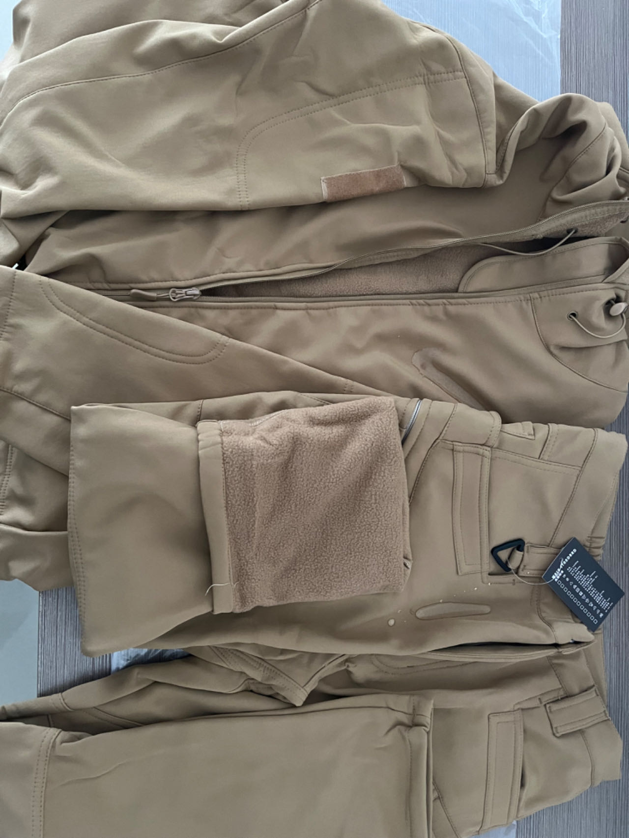 ผู้ชายทหารยุทธวิธีฤดูหนาวฤดูใบ - Outdoor Hunting Coat บทวิจารณ์และราคา