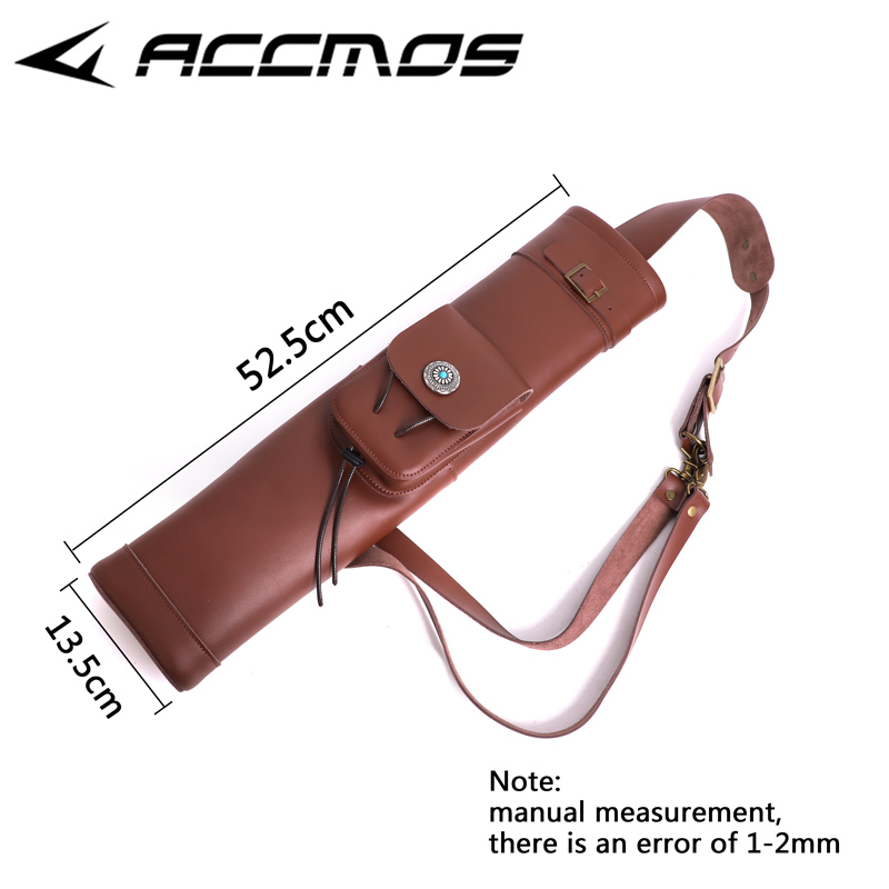 กระบอกใส่ลูกธนูหนังวัวแบบดั้งเ - Quiver Arrow Back บทวิจารณ์และราคา